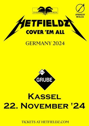 HETFIELDZ (COVER 'EM ALL - METALLICA TRIBUTE) @ Goldgrube Kassel