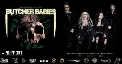 Butcher Babies live im From Hell