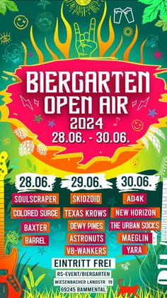 Biergarten Open Air 2024