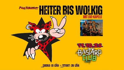 HEITER BIS WOLKIG mit "Live Kapelle" // Punk-Kabarett