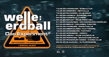 Welle:Erdball • Das Experiment Tournee 2025 • 22.02.25 • Fabrik Coesfeld