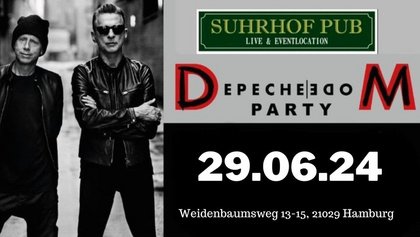 **Depeche Mode Party im Suhrhof Pub 🎶🥳**