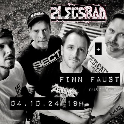 2LEGSBAD Support: FINN FAUST (hardcore) | Kieler Schaubude
