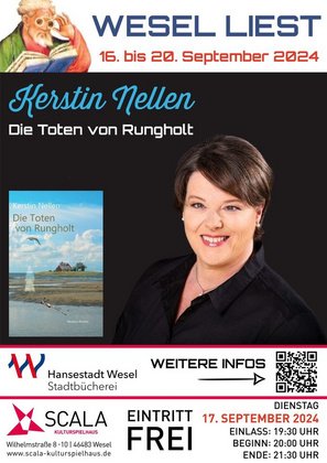 WESEL LIEST mit Kerstin Nellen - Die Toten von Rungholt