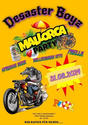 Desaster Boyz Mallorca Party 2.0