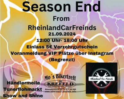 Saison End Rheinland Car Friends 2024