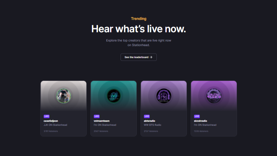 Social-Audio-Plattform Stationhead belohnt Superfans mit All-Access-Mitgliedschaftsmodell