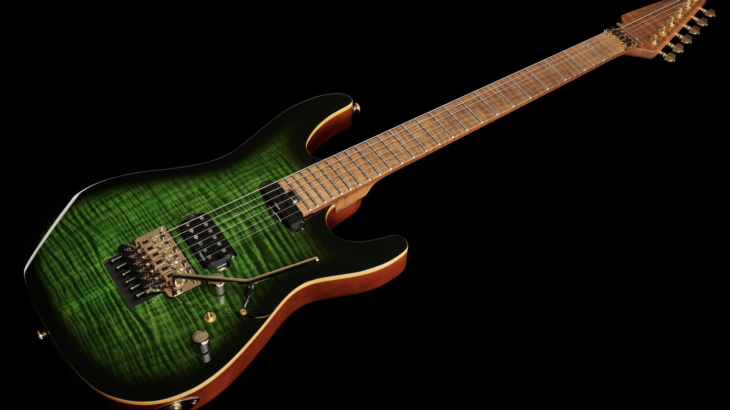 Die grüne Maschine: Präsentation der neuen Harley Benton Guitar MAX Fusion Signature