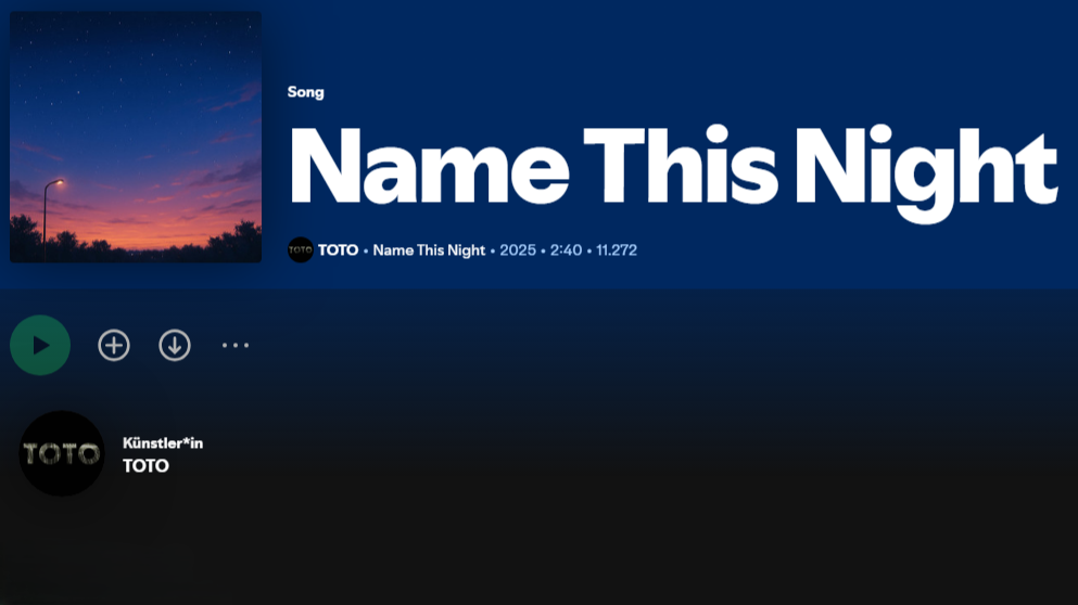 Jetzt sind auch Toto von der Flut falscher KI-Songs auf Spotify betroffen