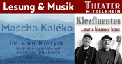 Lesung und Musik: Mascha Kaléko und Klezfluentes