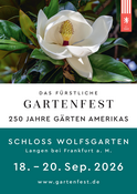 Das Fürstliche Gartenfest Schloss Wolfsgarten