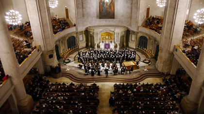 Traditionelle Adventsvesper des Dresdner Kreuzchores