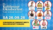 Die große Mallorcaparty meets Koblenzer Oktoberfest