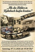 Erich Olbrich: Als die Bilder in Kulmbach laufen lernten