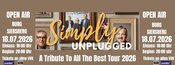 Simply Unplugged - A Tribute To All The Best Tour 2026 - Open Air Burg Siersberg
