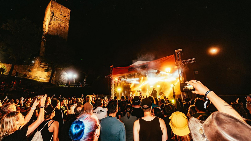 Impression von Rock auf der Burg 2025