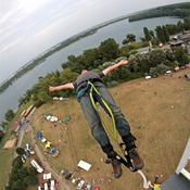 ZATO Bungee Jumping am Nordstrand des Cospudener Sees in Leipzig