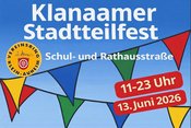 12. Klanaamer Stadtteilfest