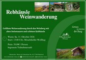 Rebhäusle Weinwanderung mit kulinarischen Köstlichkeiten