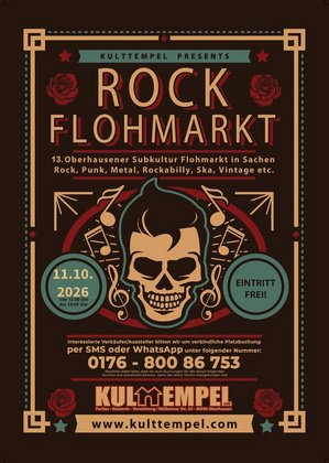 ROCK FLOHMARKT - 15. Oberhausener Subkultur Flohmarkt