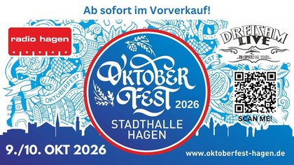 Radio Hagen Oktoberfest 2026 - SAMSTAG
