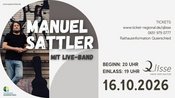 Manuel Sattler mit Live-Band