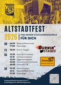 Altstadtfest Herzogenaurach 2026 am Marktplatz mit der Stadtjugendkapelle