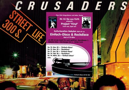 „Einfach Disco“ auf Vinyl im Babylon Fürth
