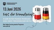 Fest der Freundschaft – entdecken, erleben, mitfeiern