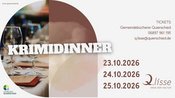 Krimidinner (inkl. 4-Gänge-Menü)