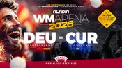 WM ARENA 2026 | Deutschland - Curaçao live im Aladin!