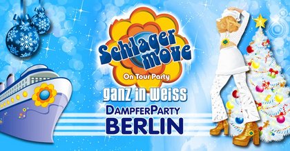 Berlin: Schlagermove "Ganz in Weiß" CHRISTMAS DampferParty