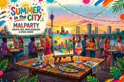SUMMER in the CITY - Malparty am StadtStrand Düsseldorf
