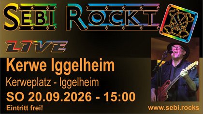 Sebi rockt die Igglemer Kerwe
