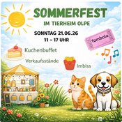 Sommerfest im Tierheim Olpe
