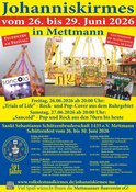 Johanniskirmes 2026 und Schützenfest der Sankt Sebastianus Schützenbruderschaft 1435 e.V. Mettmann