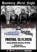 BLACK HAWK // Support: RISING NORTHLIGHT & RAZOR PUNCH // Marias Ballroom // Hamburg
