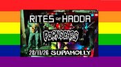 Rites of Hadda (UK) + Pornscars @ SUPAMOLLY : 28.11.26