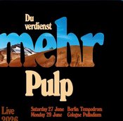 Pulp — Du verdient mehr ( drinks) party