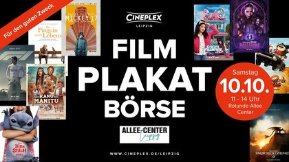 Filmplakatbörse für den guten Zweck