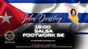 Salsa Footwork für nur 5€ mit unserer feurigen Yilibeth