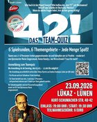42 – Das Team Quiz – 23.09.2026, Lükaz, Lünen