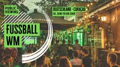 WM Spiel Deutschland - Curacao Public Viewing