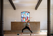 WineYoga in der CHURCH. – Yoga + Weinprobe in der Turley-Kapelle