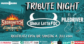 Richtplatz Openair – Cover Night mit Piledriver (CH), Whole Lotta DC (CH), 5Boronitch (CH)