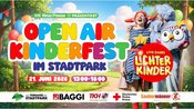 OPEN AIR KINDERFEST IM STADTPARK!