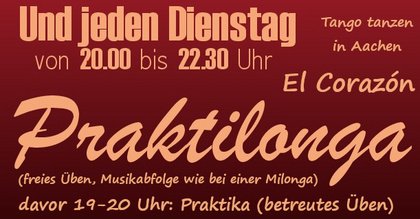 Praktika + Praktilonga am Dienstag (2026)