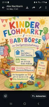 Kinderflohmarkt/ Babybörse, Owschlag