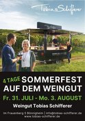Sommerfest auf dem Weingut