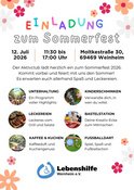 Sommerfest bei der Lebenshilfe